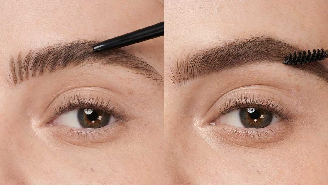 Crayon sourcils Brow Ultra Slim - application étape par étape